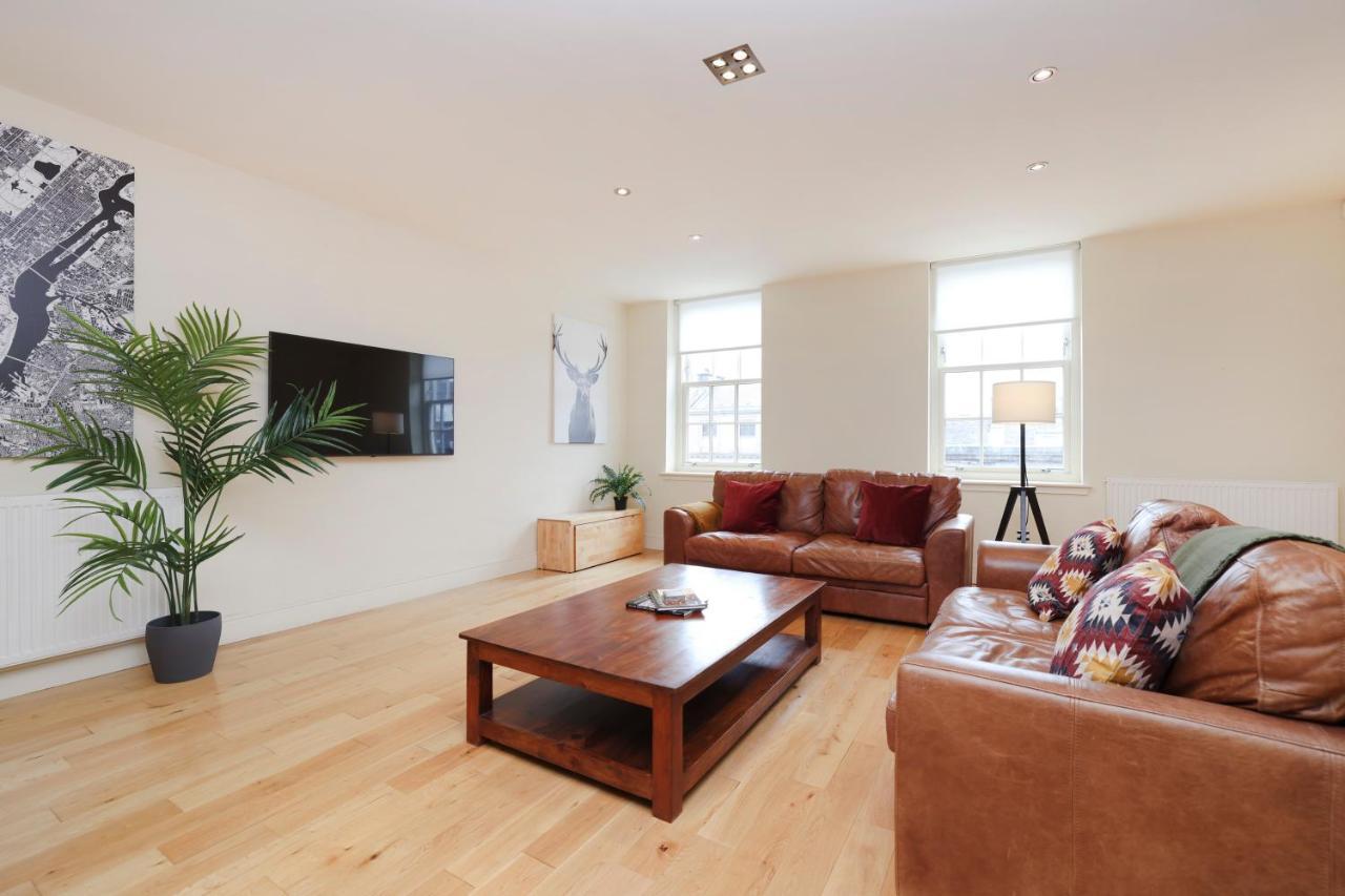 Joivy Spacious 2 Bed,2 Bath Flat, Free Parking And Rooftop Terrace Единбург Екстериор снимка